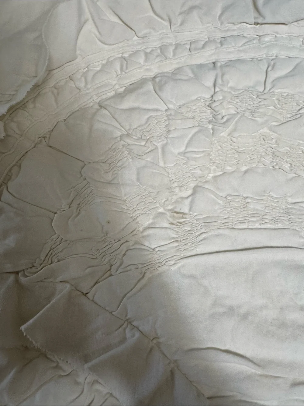 Anthropologie Rivulets King quilt and 2 king shams